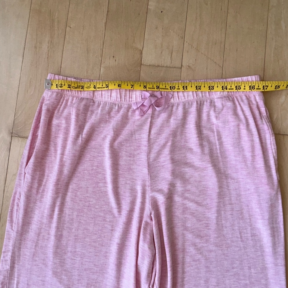 Victoria’s Secret Women's SoSoft Modal Long Pajama Set Angel Pink Size Large - Picture 10 of 16